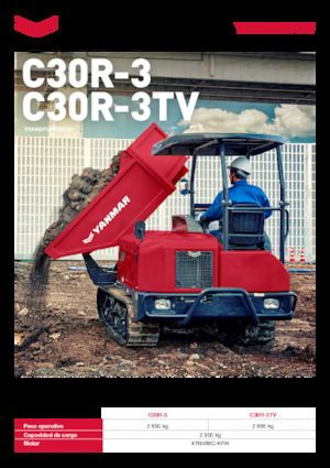 Гусеничні самоскиди Yanmar C30R-3 