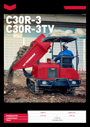 Гусеничні самоскиди Yanmar C30R-3 