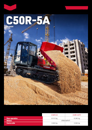 Гусеничні самоскиди Yanmar C50R-5A  