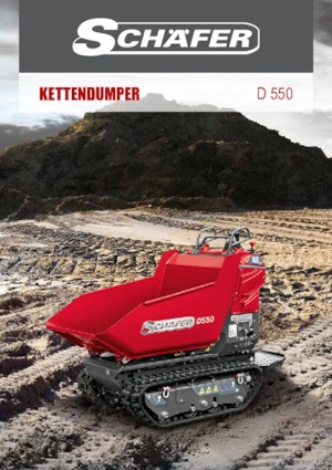 Гусеничні самоскиди SCHÄFER D 550