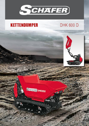 Гусеничні самоскиди SCHÄFER DHK 600 D