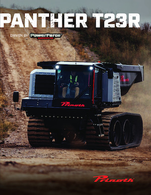 Гусеничні самоскиди Prinoth Panther T23R