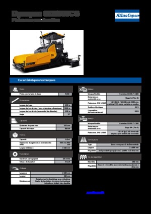Гусеничні асфальтоукладачі Dynapac SD 2500 CS