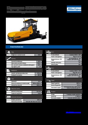Гусеничні асфальтоукладачі Dynapac SD 2500 CS