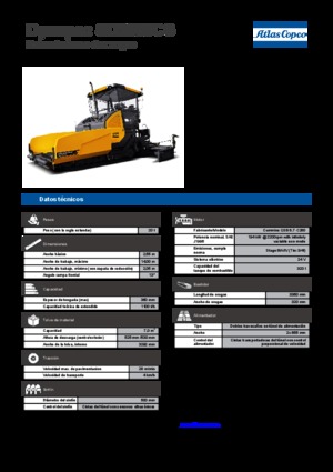 Гусеничні асфальтоукладачі Dynapac SD 2550 CS