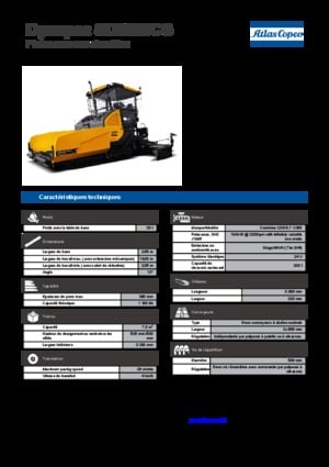Гусеничні асфальтоукладачі Dynapac SD 2550 CS