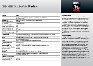 Гусеничні трактори Carraro Mach 4 II