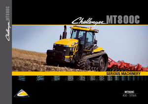 Гусеничні трактори Challenger MT865 C