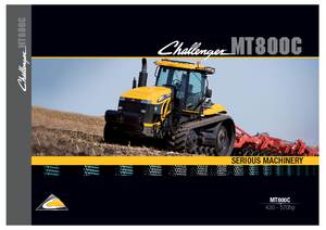 Гусеничні трактори Challenger MT865 C