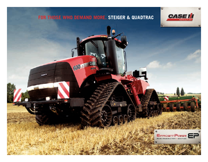 Гусеничні трактори Case IH Quadtrac 550