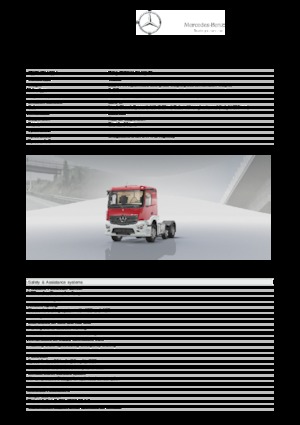 Тягачі Mercedes-Benz Actros 1824 LS 4x2