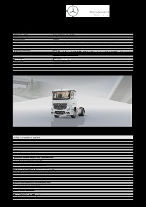 Тягачі Mercedes-Benz Actros 2042 LS 4x2