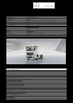 Тягачі Mercedes-Benz Actros 2433 LS 6x2