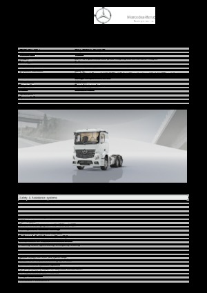 Тягачі Mercedes-Benz Actros 3348 AK 6x6