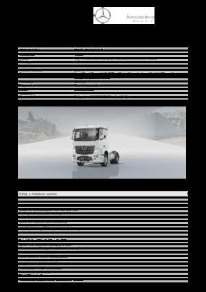 Тягачі Mercedes-Benz Arocs 1846 LS 4x2