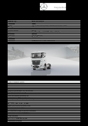Тягачі Mercedes-Benz Arocs 1852 LS 4x2