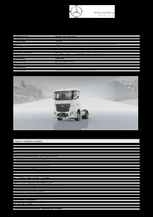 Тягачі Mercedes-Benz Arocs 1863 LS 4x2