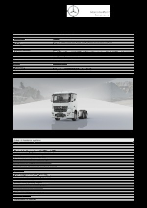 Тягачі Mercedes-Benz Arocs 2633 LS 6x4