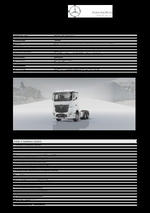 Тягачі Mercedes-Benz Arocs 3333 LS 6x4