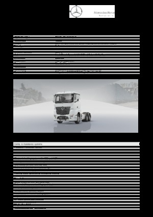 Тягачі Mercedes-Benz Arocs 3345 LS 6x4