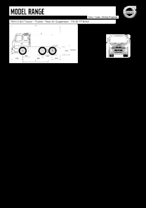 Тягачі Volvo Trucks FMX13.420 6x2 Tractor - Pusher