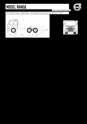 Тягачі Volvo Trucks FMX13.420 6x4 Tractor - High B Ride