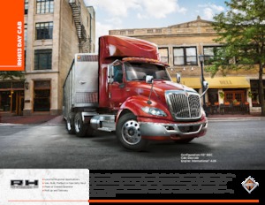 Тягачі International RH613 113 Day Cab International A26