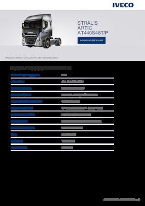 Тягачі Iveco STRALIS ARTIC AT440S48T/P