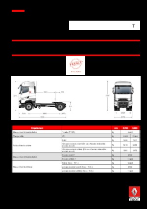 Тягачі Renault T 440.18 HIGHCAB 4X2 T X-LOW E6 (LHD)