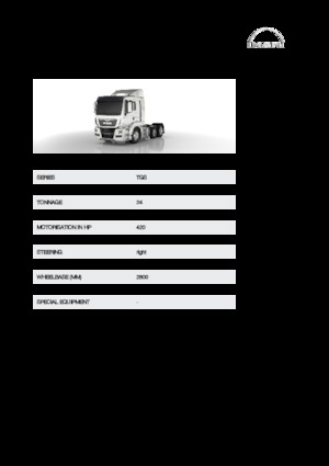 Тягачі MAN TGS 24.420