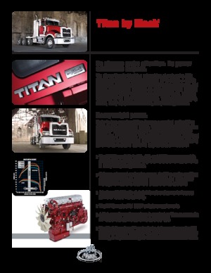 Тягачі Mack TITAN 64