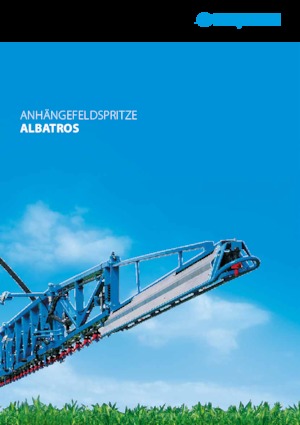 Причіпні польові обприскувачі Lemken Albatros 10/6000