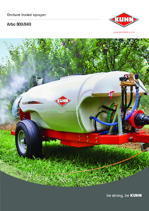 Причіпні польові обприскувачі Kuhn Arbo 1500