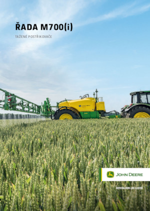 Причіпні польові обприскувачі John Deere M732i