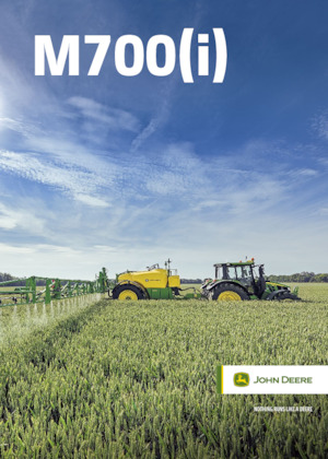 Причіпні польові обприскувачі John Deere M732i
