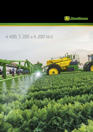 Причіпні польові обприскувачі John Deere M952