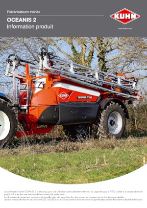 Причіпні польові обприскувачі Kuhn Oceanis 2-5600