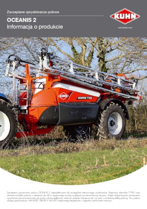 Причіпні польові обприскувачі Kuhn Oceanis 2-5600