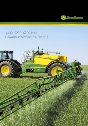 Причіпні польові обприскувачі John Deere R962i