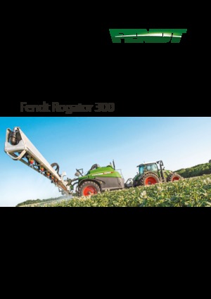 Причіпні польові обприскувачі Fendt Rogator 344