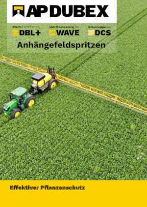 Причіпні польові обприскувачі Dubex Actor