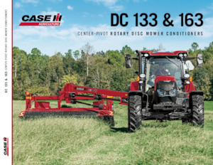 Причіпний косильний диск з кондиціонуванням Case IH DC133