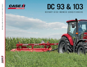 Причіпний косильний диск з кондиціонуванням Case IH DC103