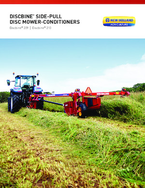 Причіпний косильний диск з кондиціонуванням New Holland Discbine 210