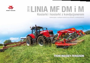 Причіпний косильний диск з кондиціонуванням Massey Ferguson DM357 HS-TR-RC