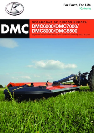 Причіпний косильний диск з кондиціонуванням Kubota DMC8532R