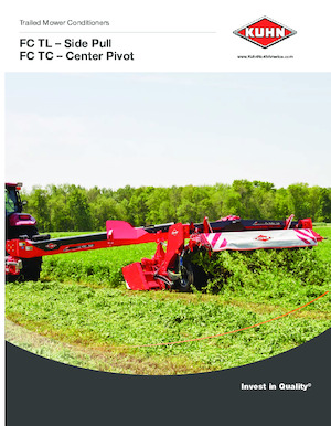 Причіпний косильний диск з кондиціонуванням Kuhn FC 3161 TLS