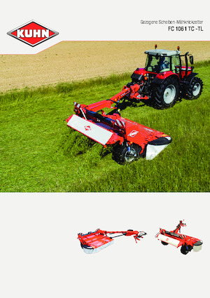 Причіпний косильний диск з кондиціонуванням Kuhn FC 3161 TLD