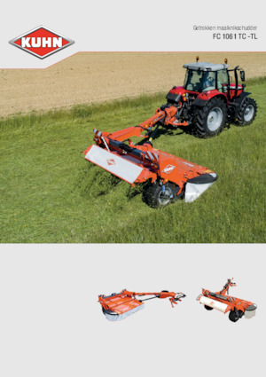 Причіпний косильний диск з кондиціонуванням Kuhn FC 2861 TLD