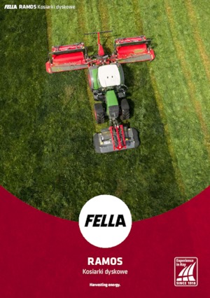 Причіпний косильний диск з кондиціонуванням Fella Ramos 313 Trans-RC